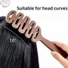 Pine Tower Shape Hair Smoothing Comb Fluffy Massage Head Hair Brush Anti-static Bristle Comb Rib Comb Hair Care Styling Comb