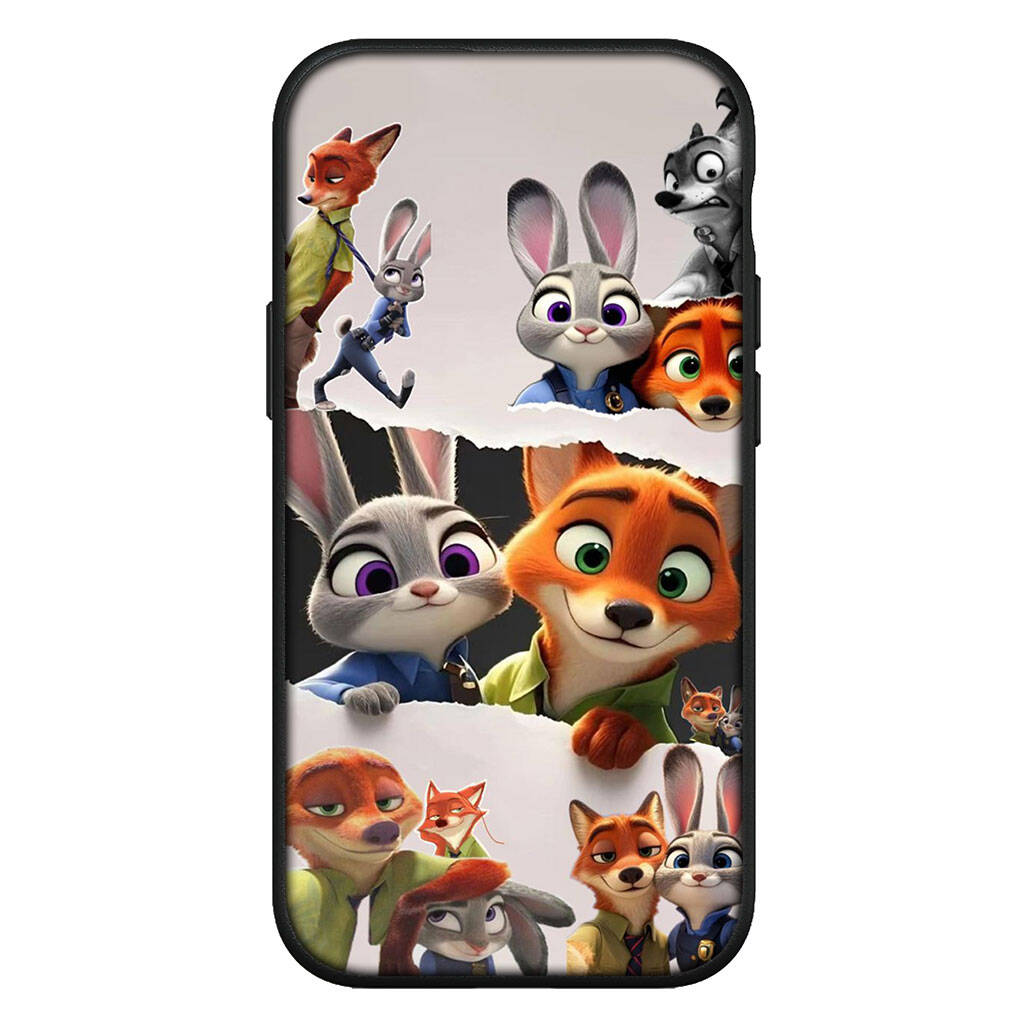 for iPhone 17 16 15 Xiaomi Poco F7 F8 X7 C85 C75 C71 M8 Redmi Note 14 13 12 11 Pro Max 14C 13C 15C A3 A4 Phone Case Kawaii Garys Nick Zootopias 2 Judy