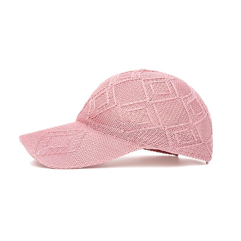 Hollow Baseball Cap Women's Breathable Cap Outdoor Sunscreen Sun Hat