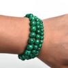 Latest Models 6 8 10mm Green Malachite Bracelet Men Women Bangle for Best Friend Gift Handmade Beaded Natural Stones