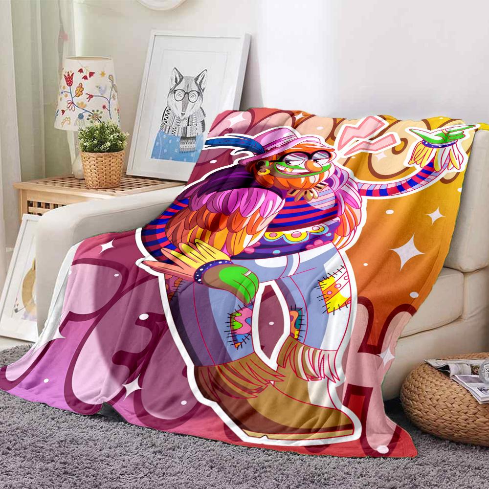 Muppets Blanket, High quality Comfortable for All Seasons, Home Decor, Warmth and Comfort