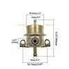 Fuel Pressure Regulator 0280160294 For Hyundai Scoupe BMW Volvo 740 Alfa Romeo Spider Peugeot 405 VW Jetta Golf 0280160235 New