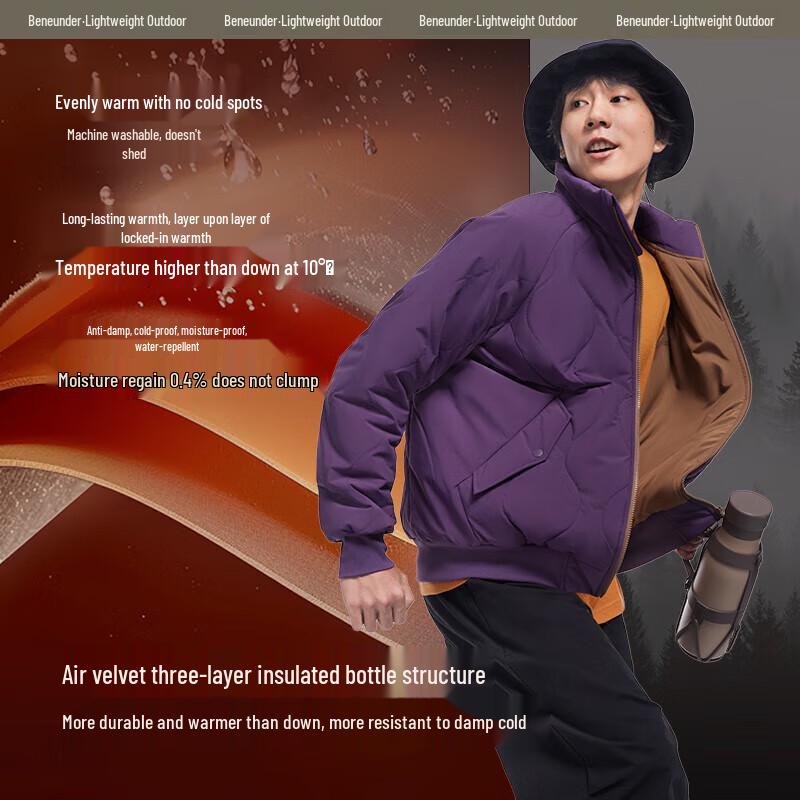 Beneunder Herren Air-Down Isolationsjacke CL235