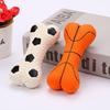 Indestructible Bite-Resistant Plush Dog Toy for Teething Puppies
