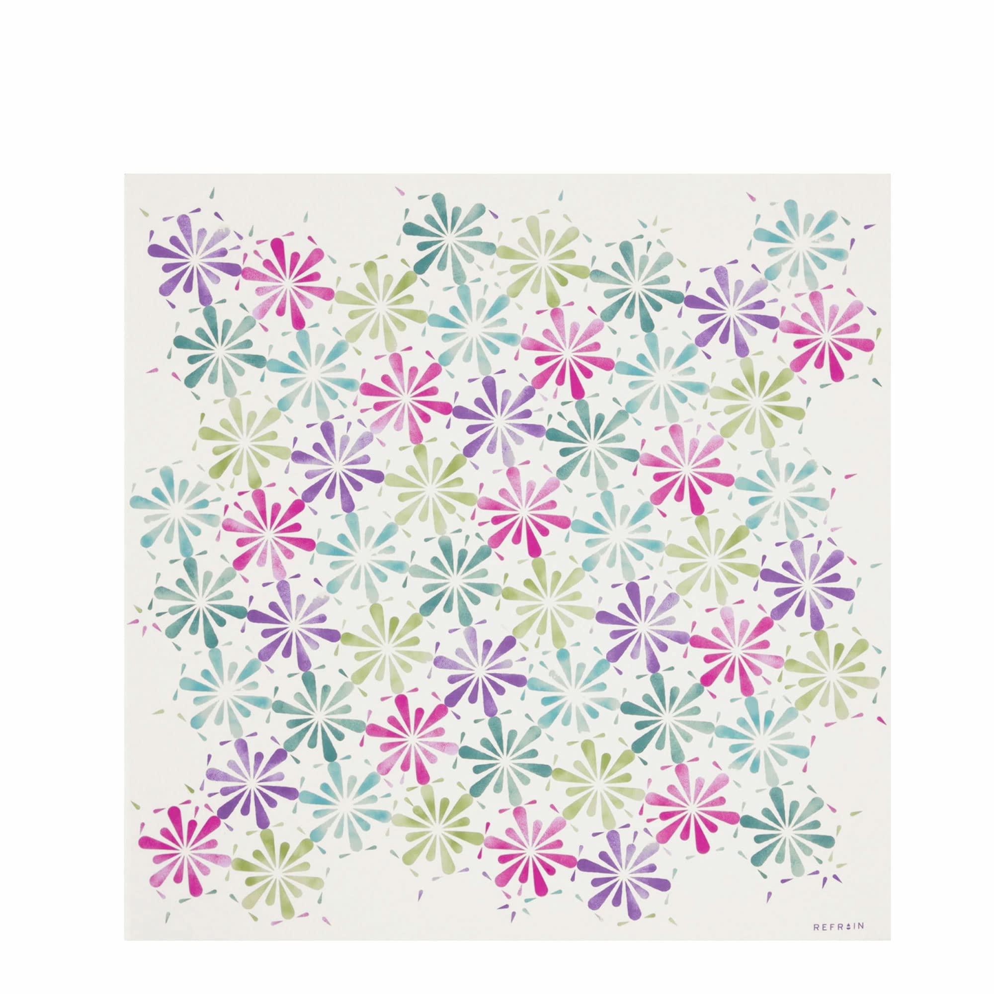 

REFRAIN Furoshiki Furoshiki Refrain 110cm 7 Patterns Large Cotton Furoshiki Eco Bag [NISHIORI] Water-Repellent 100%