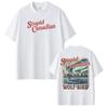 Stupid Canadian Wolf Bird Heated Rivalry Funny Meme Tshirt Man Woman Harajuku Short Sleeve Casual TShirt Ins Y2k