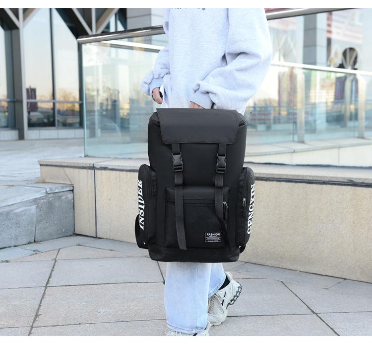 

Мужской рюкзак большой вместимости для бизнеса и путешествий на осень 2025 года - Сумка для ноутбука и школы чёрный