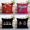 Cartoon S-Scott P-Pilgrim Pillow Case Sofa Short Plush Double-sided HD Printing Room Home Office Gift Cushion Cover