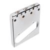 Electric Guitar Bridge 3 String Metal Instrument Accessory for Single Coil Pickup