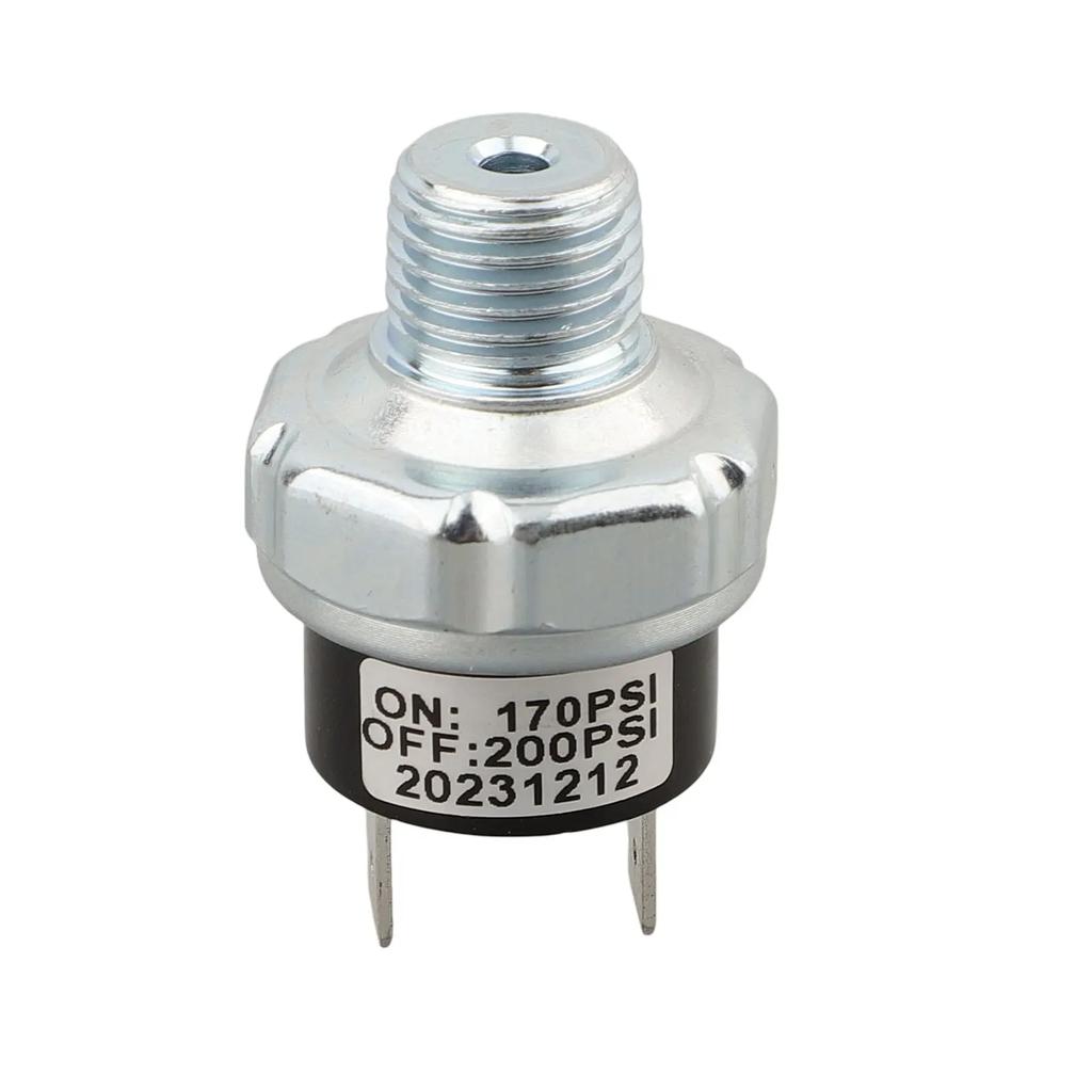 Air Compressor Pressure Switch for Air Horns and Suspension 1/4 NPT 1/8 NPT Thread Regulates Compressor and Tank Pressure