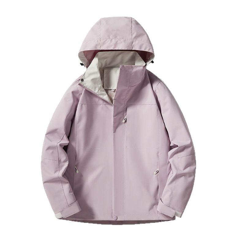 Outdoor Jacket for Men and Women In Spring and Autumn New Waterproof and Windproof Breathable Sports and Leisure Couple Jacket Mountaineering Suit