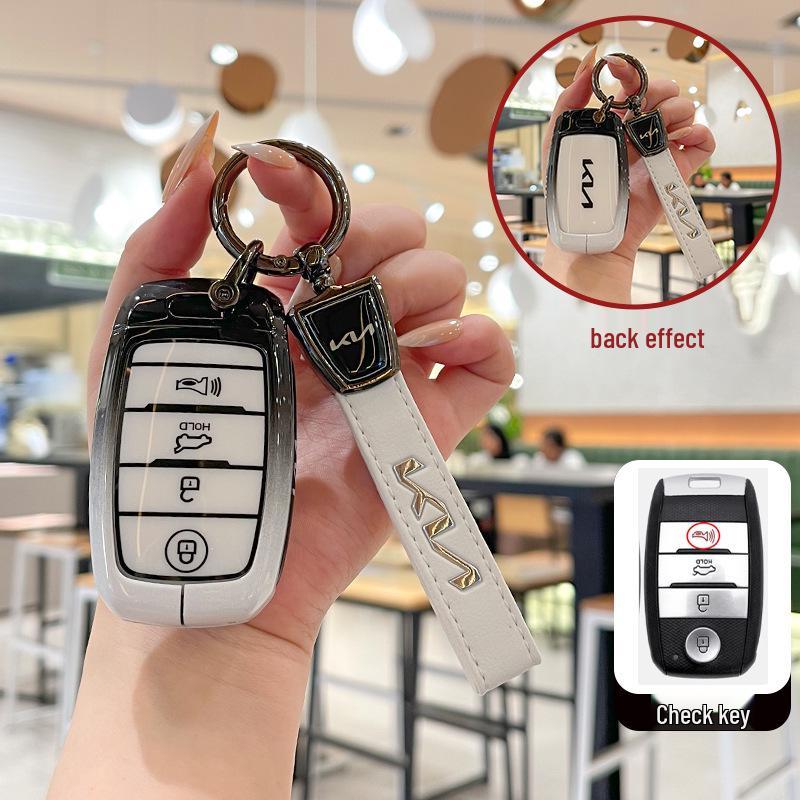 Kia Huanchi KX3/K4/KX5/KX7 2023 Intelligente Metall-Autoschlüsselhülle