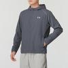 Under Armour Fitness Training Letter Print Hoodie Jacket Men Jackets Gray 1376795-025