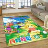 Niedlicher 3D-Cartoon-Teppich mit Animal Crossing New Horizons für Wohnzimmer, Schlafzimmer, Heimdekoration, rutschfeste Dekoration für Sofa, Kindergeschenk
