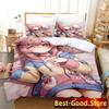 3D Print Pipkin Pippa Anime Bedding Set Boys Girls Twin Queen King Size Duvet Cover Pillowcase Bed Boys Adult Home Textileextile