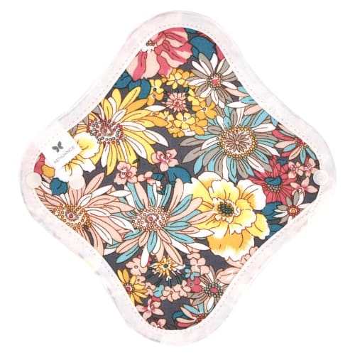 AENUANCE Cloth Pads for Mild Urinary Incontinence, Thin, Absorbent, 2cc Capacity, SS, Non-Waterproof, Pattern No. 199, AESST-199