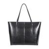 Tote Bag for Women, Genuine Leather Tote Bag, Leather Handbag, Business Bag, Shoulder Bag, Simple A4, Lightweight, 770g, Large Capacity, Trapezoidal,