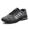 Men's Running Shoes, Low Top Fly Woven Mesh Fabric, Lightweight Air Cushion, Spring Casual Sports Shoes, Large Size