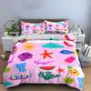 Summer Beach Decor Set Soft Comfortable Duvet Cover Bedding Set Included 1*Duvet Cover & 2*Pillowcases Gift