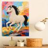 Shiny Pearl Running Horse DIY Painting Creative Bead Art Craft Household Wall Decoration Nice Present For Art Hobbyists Home Decor Ornament