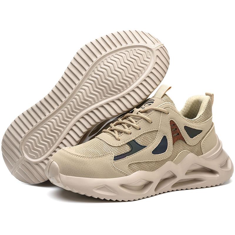 

Construction Safety Shoes for Men Boots Steel Toe Puncture-Proof Work Sneakers Male Shoes Work Boots Indestructible Footwear 38