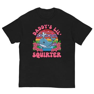 Unangemessenes Lustiges Papas Kleine Spritzerin Peinliches Damen T-Shirt