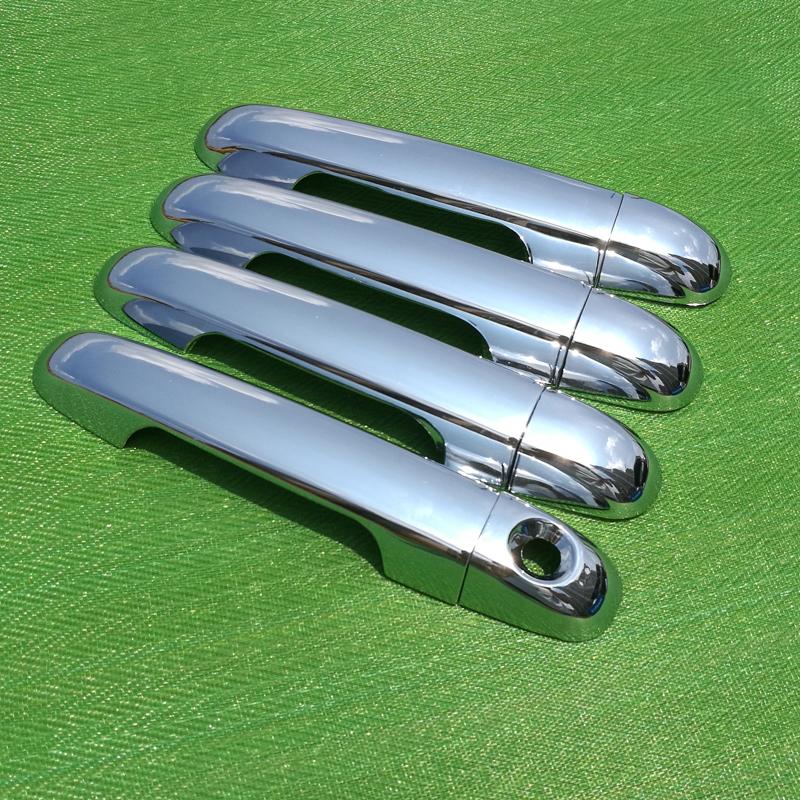 for Hyundai i20 2008 - 2013 PB Chrome Door Handle Cover Trim Set 2009 2010 2011 2012 Car Accessories Stickers Car Styling