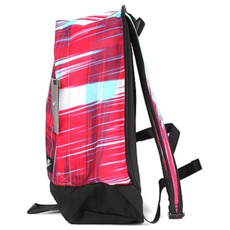 Nike Polyester Backpack Backpack Regular Unisex Black/Red Casual BA4735-400