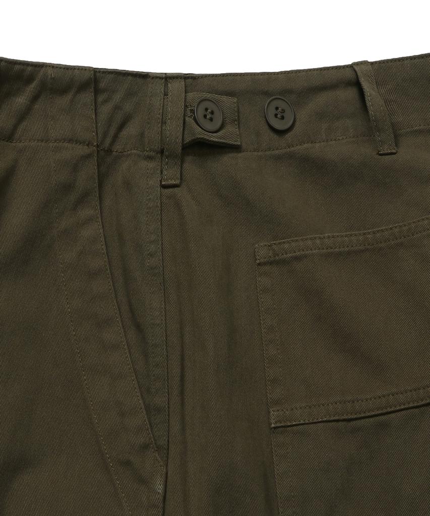 CONNECT KINLOCH Carpenter Washed Fatigue Pants (Khaki)