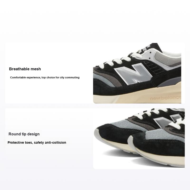 New Balance Unisex tenisky 997R Black Shadow Grey U997RHC