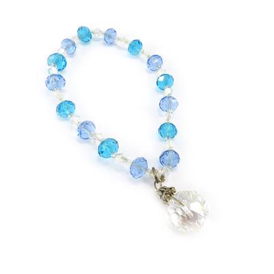 [J6166] - Designer Bracelet 'Minéralia' Blue and White