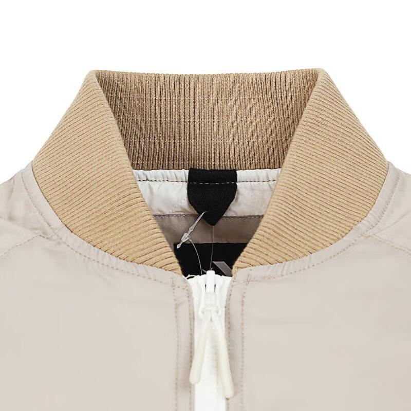 Converse Jackets Men's Khaki Crew Neck Moderate Other 10024620-A03