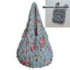 Fashion Magic Elastic Bubble Pleated Shopping Bag, Multifunctional Washable Portable Bag for Travel & Everyday