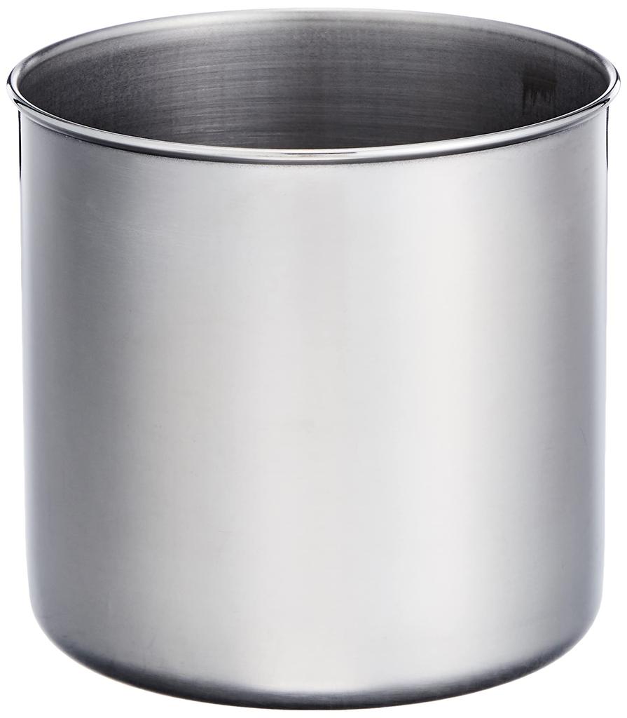 Endo Shoji Commercial Cup, Silver, 10cm, Handleless, 18-8 Stainless Steel, GKT01010