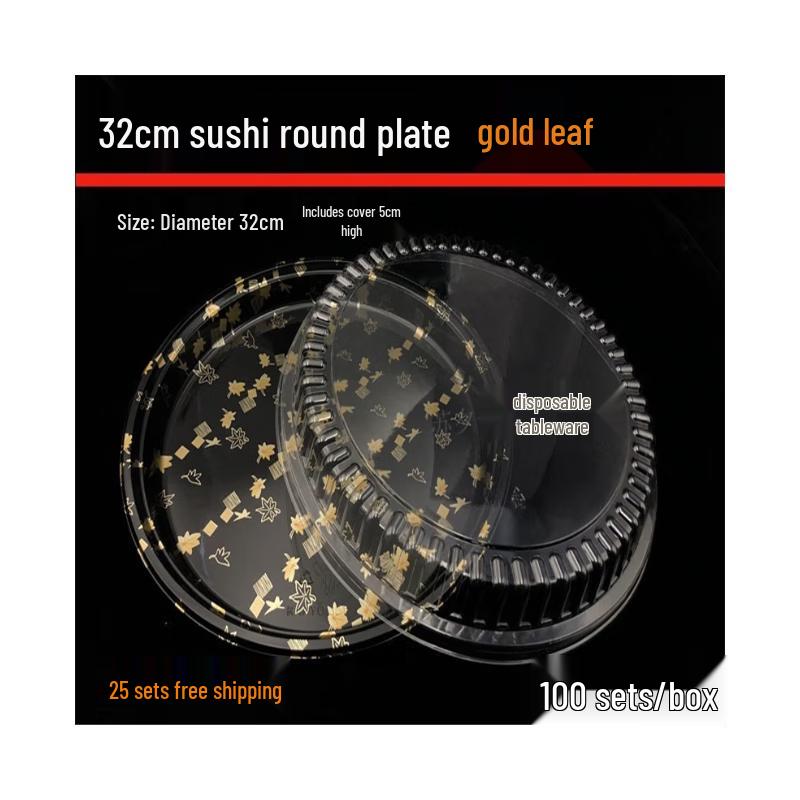 Disposable Salmon Sashimi Platter