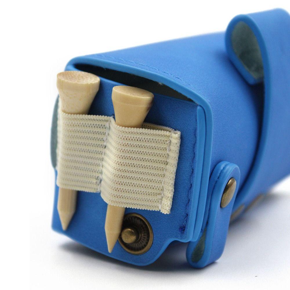 Magnetic Buckle Golf Ball Waist Bag Waterproof Golf Ball Container  Golf Accessories Storage