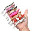 Luminous Wood Shrimp Lure Bait2.0 2.5 3.0Colorful Imitation Squid Shrimp Umbrella Hook Sea Fishing Special Bait