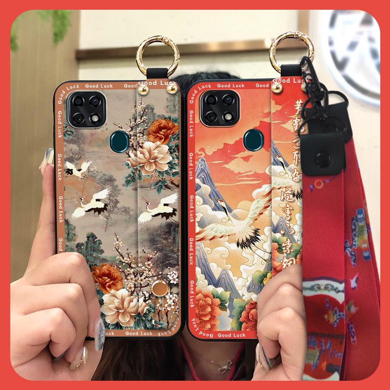 Stoßfest Schmutzabweisend Handyhülle Für ZTE Blade 20 Staubdicht Für Mama Silikon Handyhalter Ring Wasserdicht Langlebig