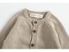 Unisex Baby Crawling and Toddler Clothes: Long-Sleeve Sweater Romper