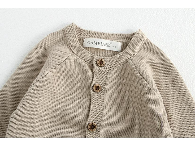 Unisex Baby Crawling and Toddler Clothes: Long-Sleeve Sweater Romper