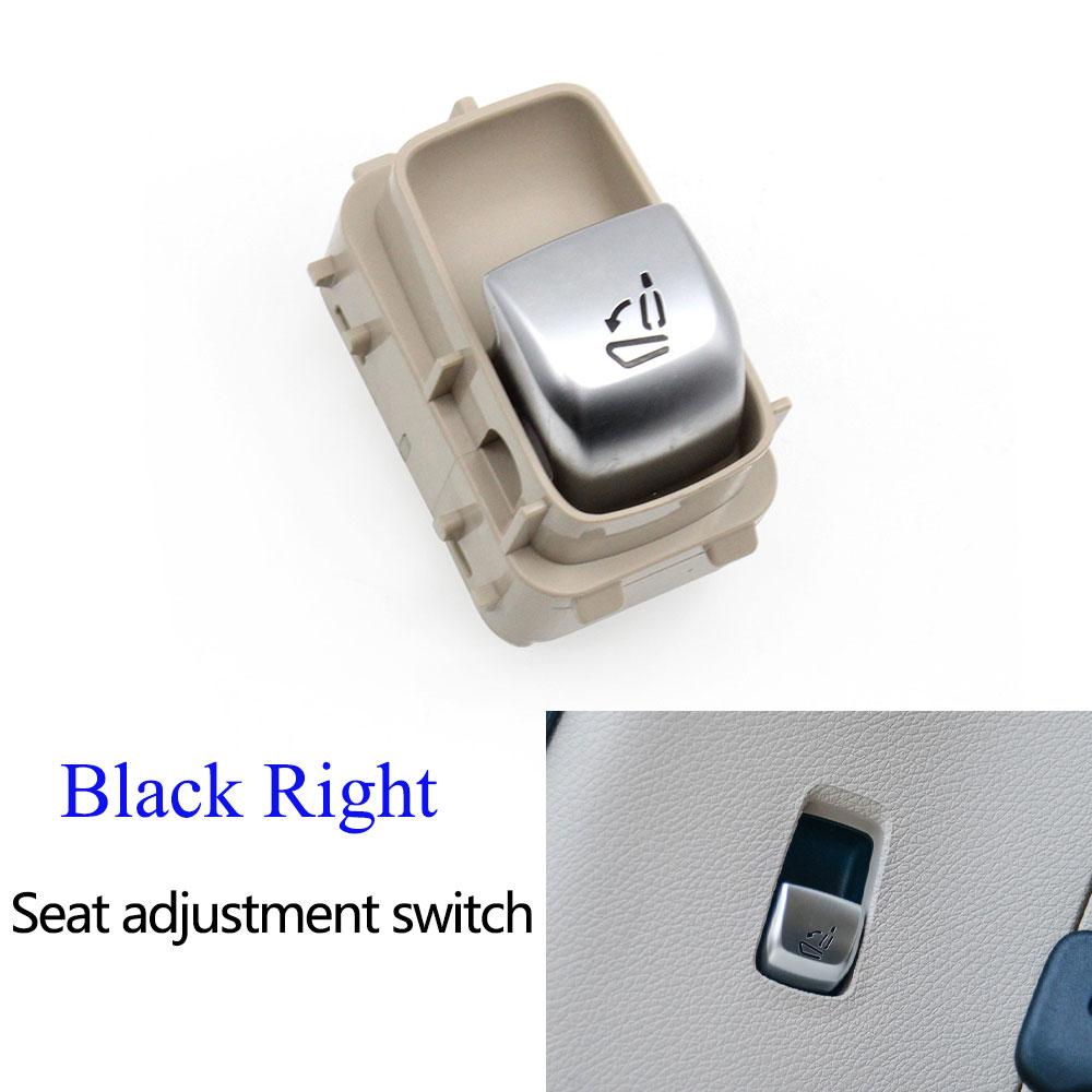 

Черный, бежевый, левый и правый переключатель управления регулировкой сиденья для Mercedes BENZ C GLC Class W205 W253 2015-2022 Beige Right