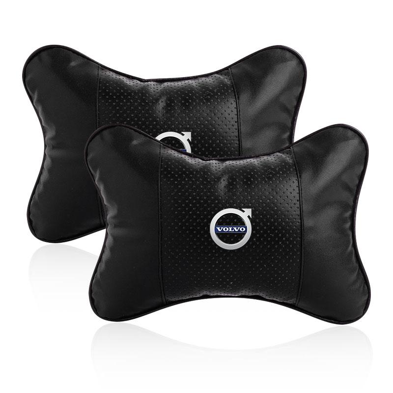 

Car Seat Headrest Auto Logo Neck Pillow Car Accessories For Volvo XC90 XC60 XC40 V40 V50 V60 S40 S50 S60 S70 S80 S90 240 C70 Vnl Truck