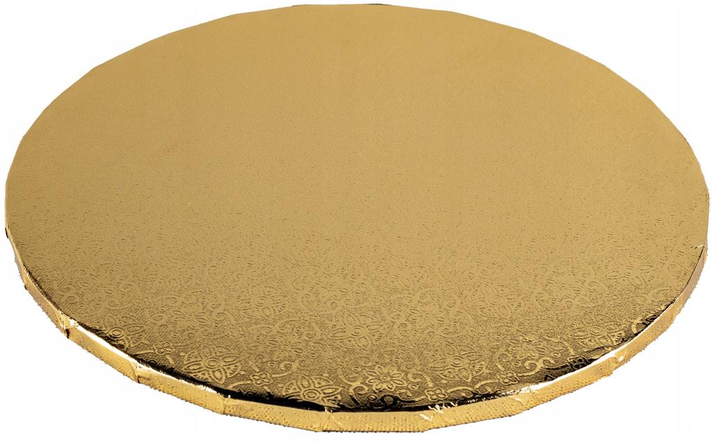 Round Gold Cake Base 30cm