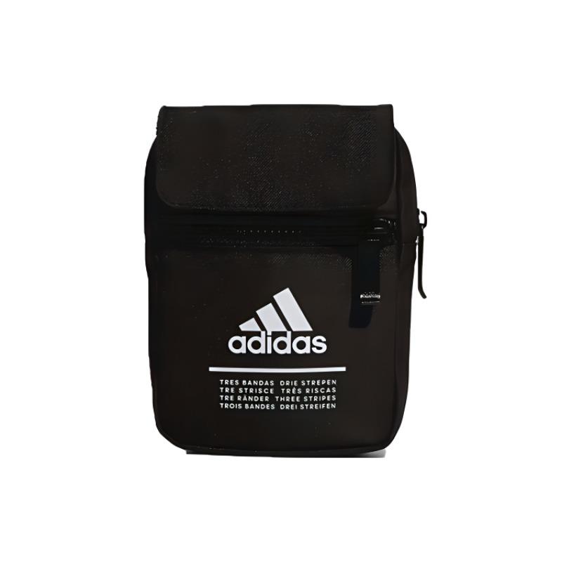 Adidas Polyester Shoulder Bag Regular Unisex Black Adidas FM6874