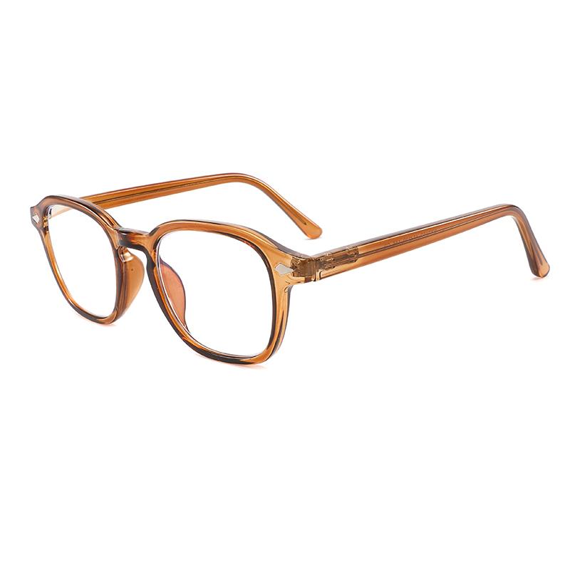 

NEW Blue Lightweight Reading Eyeglasses Eye Eyeglasses Frames for Female Male Vintage Acetate Anti-Blue Lightweight Computer Eyewear0+3.5 3.5