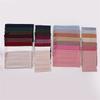 Muslim Chiffon Hijab Scarf for Women Long Solid Color Head Wrap with Muslim Turban Hat Ladies Muslim Veil Jersey Hijabs Scarves