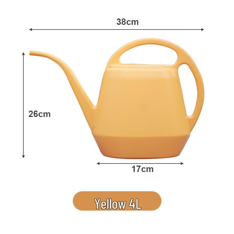 Large Capacity Plastic Watering Can with Long Spout for Gardening, Ideal for Flowers and Vegetables