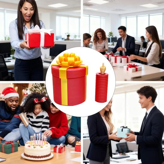 Annoying Nested Screw Gift Box 3D Printed Annoying Present Box Reusable Cash Gift Prank Puzzle Box Christmas Birthdays Gag Gifts