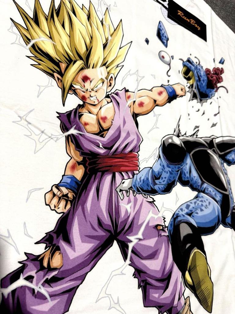 [USED] Dragon Ball Anime T-shirt by Akira Toriyama, Son Goku, XL Size