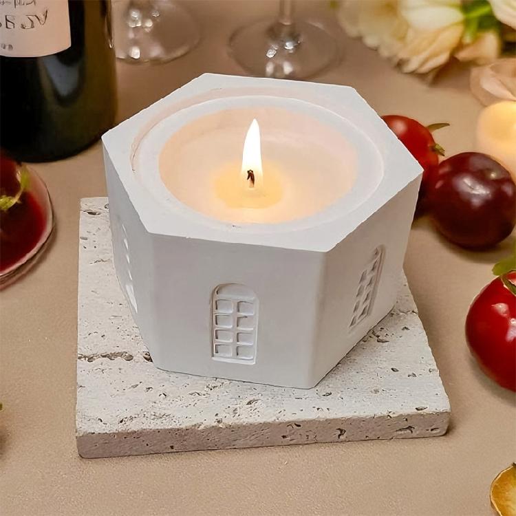 Flexible Silikon-Bastelform Arabisch inspirierter Räucherstäbchenhalter für Wachsschmelzen, Seifenherstellung und DIY-Geschenke